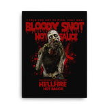 Hellfire Hot Sauce Bloody Snot - Gourmet Garlic Hot Sauce With Carolina Reaper Peppers, 5 oz Premium Award Winning, Small Batch Gourmet Plant Based