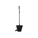 Broombi and Dustpan Set - All-Surface Silicone Broom & Squeegee for Indoor Cleaning - Sweeps Glass, Dust, Removes Pet Hair, Liquids - Smooth Floors