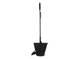 Broombi and Dustpan Set - All-Surface Silicone Broom & Squeegee for Indoor Cleaning - Sweeps Glass, Dust, Removes Pet Hair, Liquids - Smooth Floors