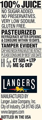 Langers Juice, Cranberry Plus, 64 Fluid Ounce