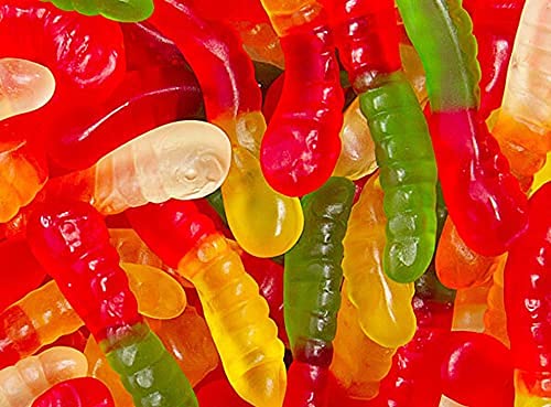 The Snackery Gummy Candy, Worms, 1 lb Bag