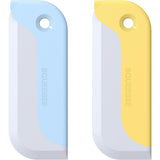 2 Pack Small Squeegees, Mini Squeegee for Windows, Mirrors, Bathroom Glass Shower Mirrors and Counter, Kitchen Countertops and Sink. Dish Scraper
