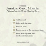 Jamaican Guaco Mikania (Wildcrafted, Air-Dried, Alkaline Herb)