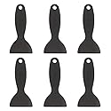 6 Pieces Plastic Spatula Plastic Scraper Tool Car Vinyl Wrap Squeegee Window Film Squeegee Vinyl Film Wrap Cleaning Scraper Air Bubble Remover Sticker