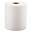 Windsoft 1190 Paper Towel Roll, 1-Ply Hardwound, 8" Width x 600' Length, White (Pack of 12)