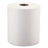 Windsoft 1190 Paper Towel Roll, 1-Ply Hardwound, 8" Width x 600' Length, White (Pack of 12)
