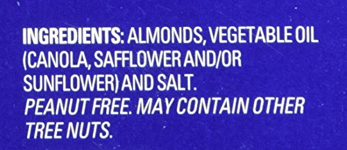 Blue Diamond Almonds, 1.5oz tubes, Roasted Salted, 12 ea