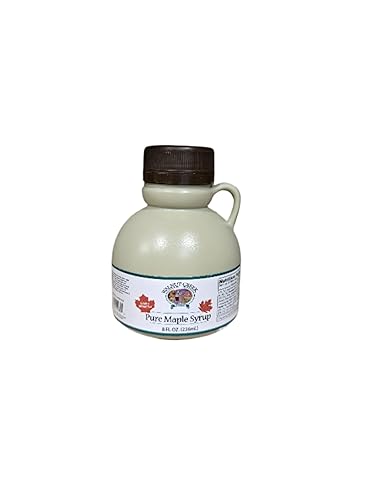Walnut Creek Foods Pure Maple Syrup, Grade A Dark Amber, 8 Fl Oz Jug