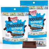 Money Chocolate Bars, 4oz Bag of Money Themed Candy, Perfect Chocolate Dollar Bills for Party Favors, Piñatas, Classroom Rewards or Holiday Stockings