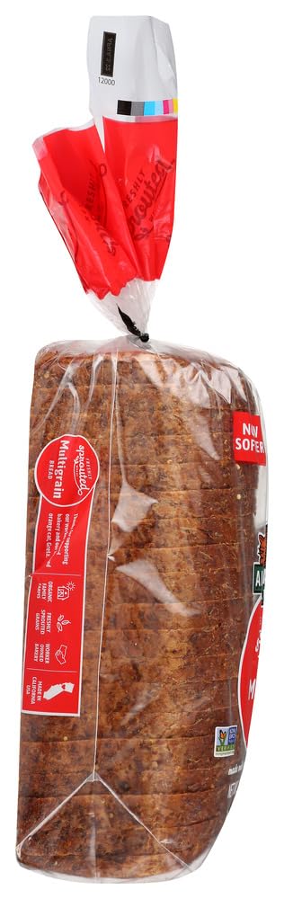 Alvarado Street Bakery Organic Sprouted Wheat Multi-Grain Bread, 24 Ounce -- 6 per case.