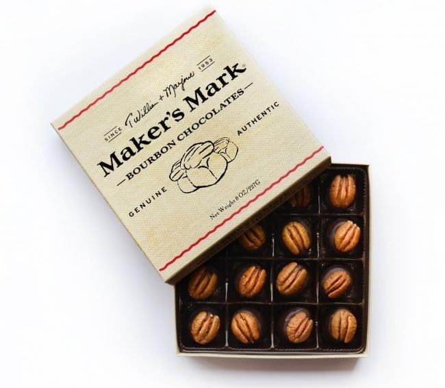 16pc Maker’s Mark Gourmet Chocolate Balls (8 oz)