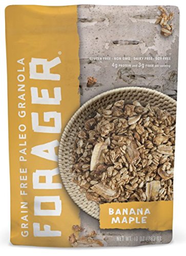 Forager- Banana Maple Grain Free Paleo Granola- 5lbs.