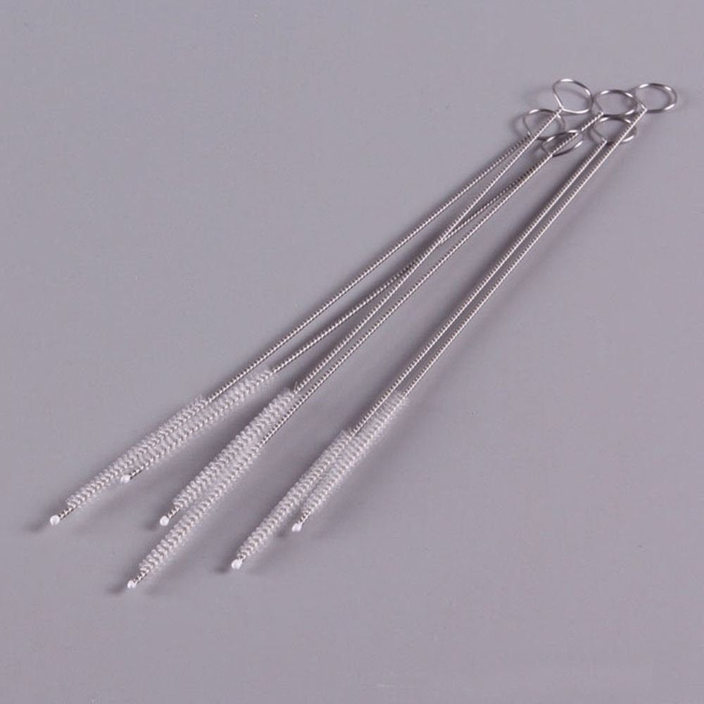 10pcs Stainless Straw Cleaner Brush, Straw Cleaners Drinking Pipe Cleaning Brush