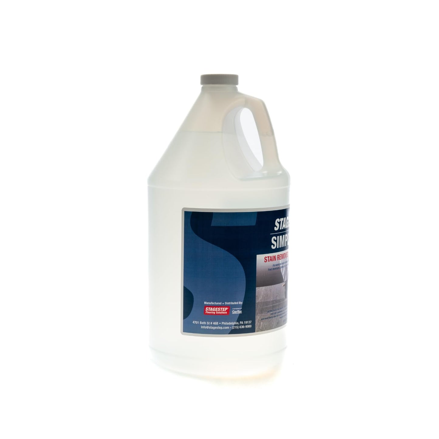Stagestep Simply Gone Stain Remover for Wood and Vinyl Surfaces, Easy to Apply, Removes Stubborn marks of beverages, grease, oil, most shoe polish, 1