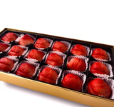 Bergen marzipan 18 piece Gift Box Strawberry Shape Marzipan