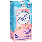 Crystal Light Pink Lemonade Drink Mix (30 Packets, 3 Boxes of 10)