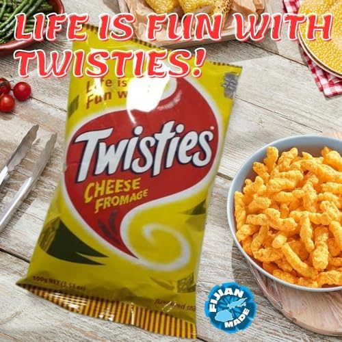 Sampler Snacks - UFO'S, Cheese Twisties, Chicken Twisties (Value Pack Of 9) Favorite Snack Of The Pacific Islanders - Imported From FIJI - Variety