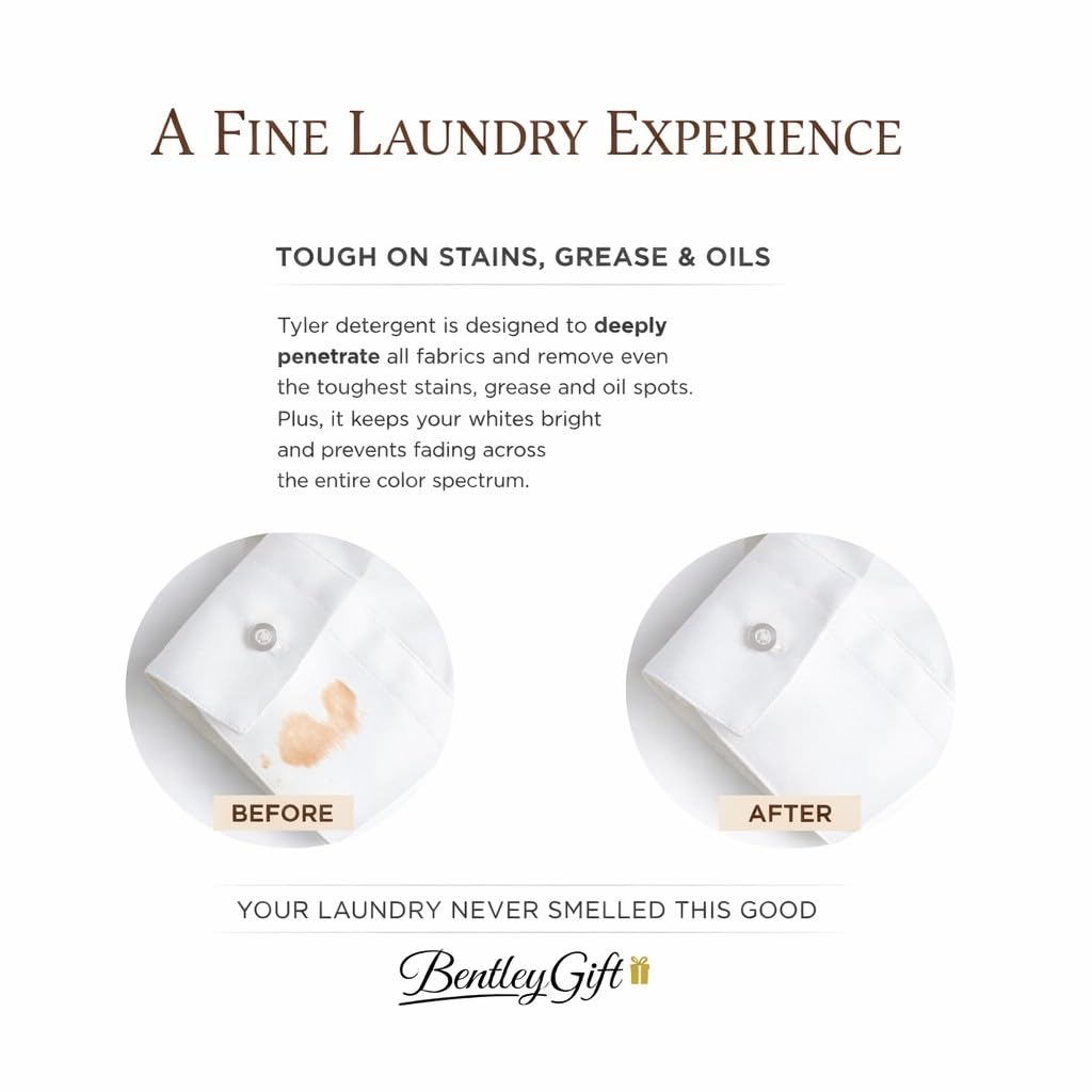 Tyler Candle Company Wash Diva 32 Fl oz HE, Laundry Detergent/with Glamorous Sachet Single Pouch