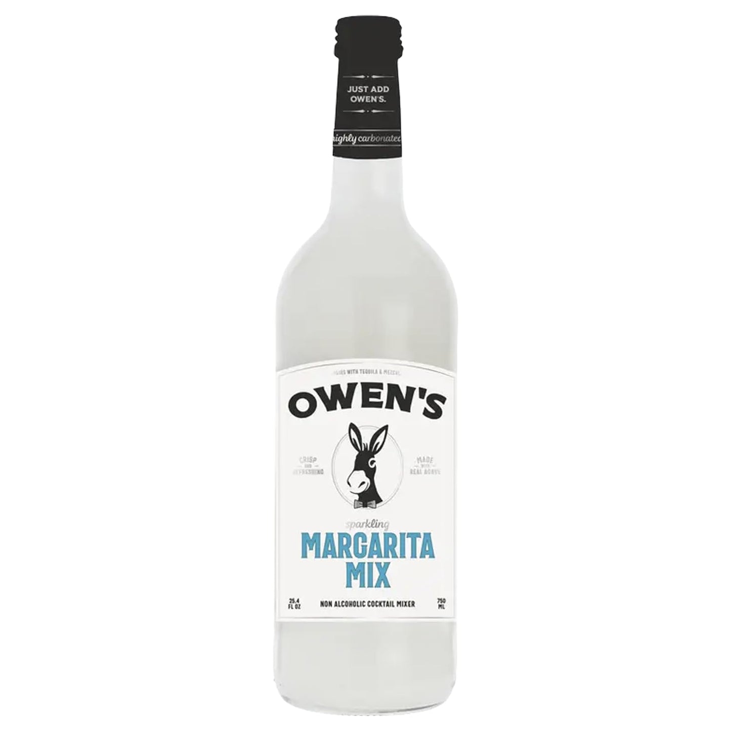 Owen’s Craft Mixers Sparkling Margarita, 1 Pack | Handcrafted in USA | Premium Ingredients | Vegan & Gluten-Free Soda Mocktail & Cocktail Mixer
