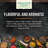 Frontier Co-op Organic Ground Paprika 7.16 oz Stand Up Resealable Bag - Paprika Powder Seasoning - Restaurant Supply