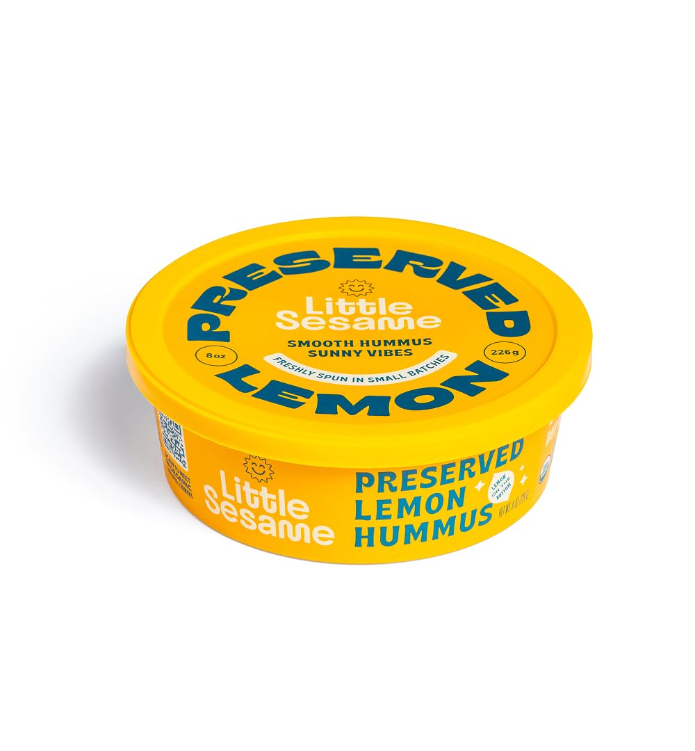 Little Sesame, Hummus Preserved Lemon, 8 Ounce