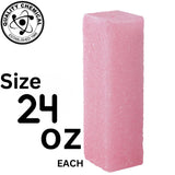 Quality Chemical Deodorizing Para Wall Blocks, Pink, Cherry - six wall-mountable para block air deodorizer 24 oz (Pack of 6)
