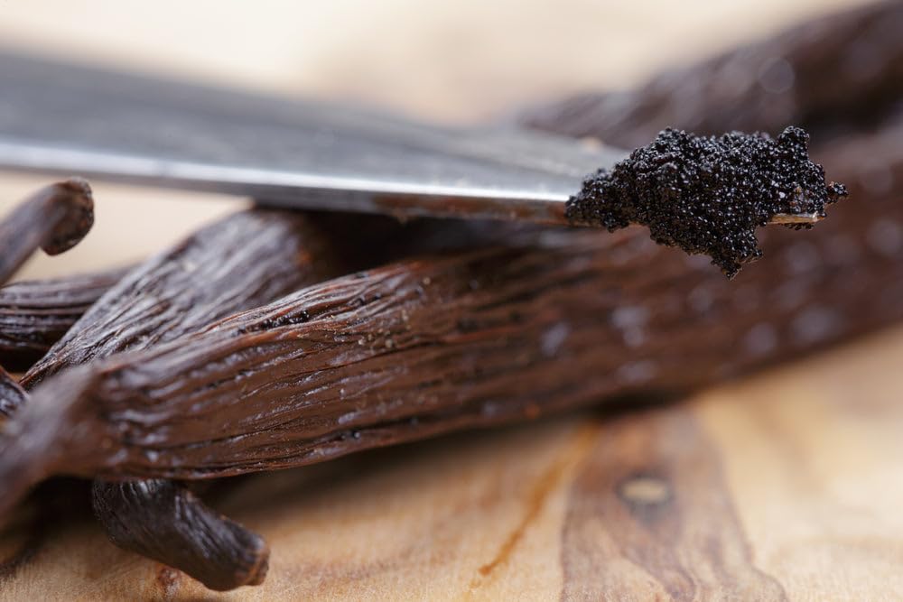 1LB Tanzanian Vanilla Beans Whole Grade A Vanilla Pods for Homemade Vanilla Extract, Baking, Ice Cream, Flavoring, & Vanilla Powder