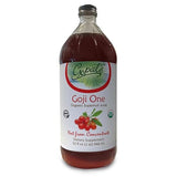 Gopal's Healthfoods Goji One Organic Juice - 32oz (1qt) Glass Bottle Gluten-Free Vegan Superfruit Liquid 30g of Pure Goji Juice Per Serving, Vitamin