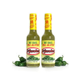 El Yucateco Jalapeño Hot Sauce, Authentic Mexican Green Jalapeño Pepper Sauce, Mild Heat, 5 fl oz, Pack of 2