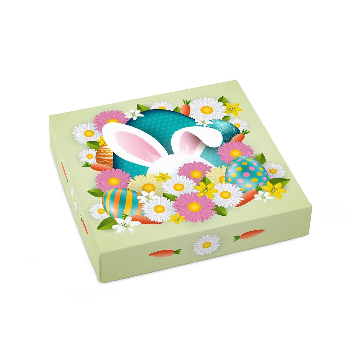 Generic Sugar Free Chocolate Happy Easter Egg -citement Gift box with Assorted Chocolates by Diabetic Candy Diabetic Friendly, 9 Count