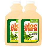 Aloe Vera Drink for Hydration and Digestive Health, Original Flavor, 32 Fl Oz Bottles, 2 Pack - Natural Aloe Gel Beverage, Refreshing & Nutrient-Rich