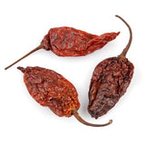 Whole Ghost Chiles (Bhut Jolokia), 1 lb - Dried Hot Pepper Pods, Extreme Heat (350,000-577,000 SHU), by Woodland Gourmet