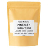 Roses Natural Patchouli + Sandalwood Laundry Scent Booster, 16 oz - Plant-Based, Essential Oil Scented, Sulfate-Free, Non-Toxic, In-Wash Fragrance