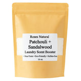 Roses Natural Patchouli + Sandalwood Laundry Scent Booster, 16 oz - Plant-Based, Essential Oil Scented, Sulfate-Free, Non-Toxic, In-Wash Fragrance
