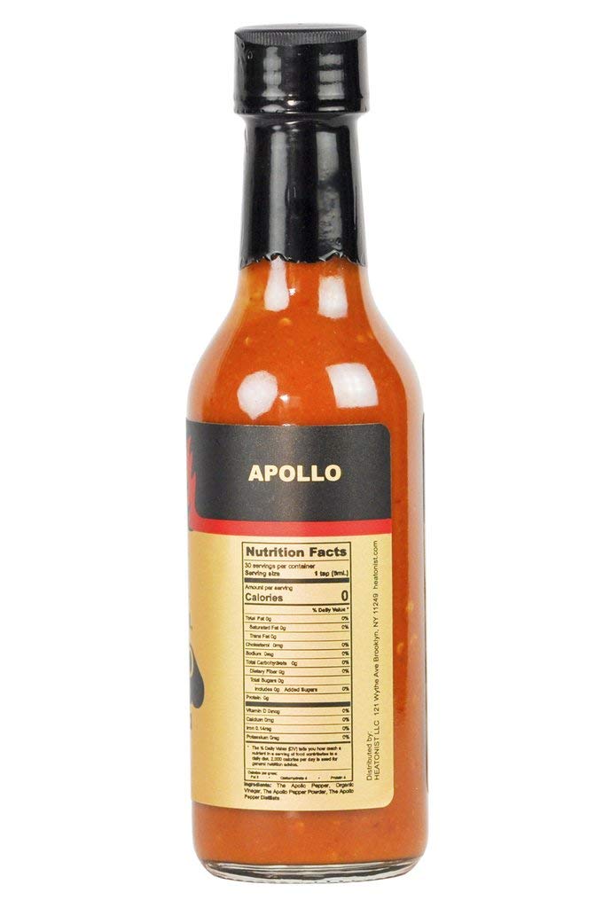 Hot Ones The Last Dab Apollo Hot Sauce Made With Natural Ingredients & Extra Hot Flavors, The Only Hot Sauce In The World Made With The Apollo Pepper