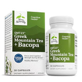 Terry Naturally GMT23 Greek Mountain Tea Plus Bacopa - Dietary Supplement for Focus Support - Brain Health Supplement for Attention to Detail - Herbal