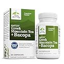 Terry Naturally GMT23 Greek Mountain Tea Plus Bacopa - Dietary Supplement for Focus Support - Brain Health Supplement for Attention to Detail - Herbal