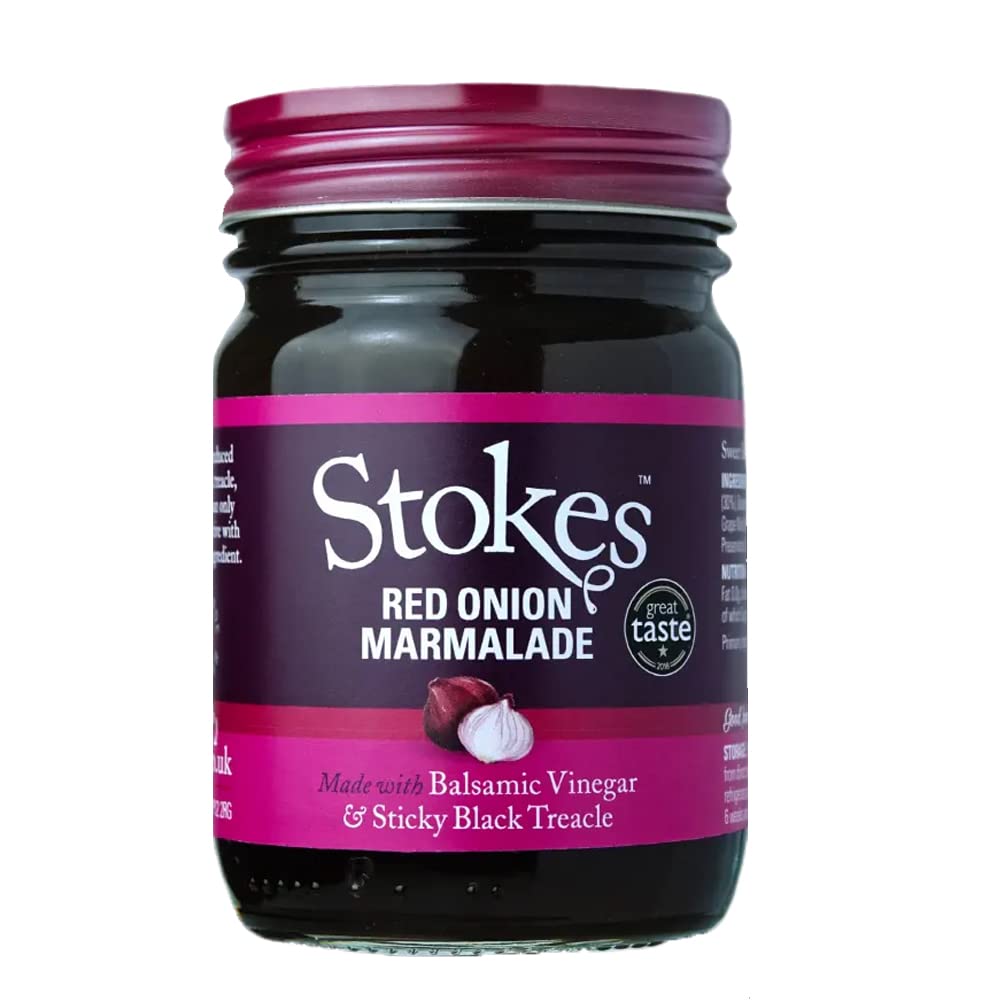 Stokes Sauces Red Onion Marmalade (265g) - Pack of 2