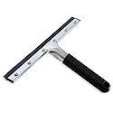 DAB Squeegee | 10" (25.4 cm) Wide Rubber Edge | 7" (17.8 cm) Ergonomic Handle | Streak-Free Window Cleaning Solution