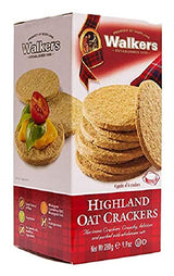 Walkers Shortbread Highland Oatcakes, Savory Crackers, 10.6-Ounce Boxes (Count of 4)