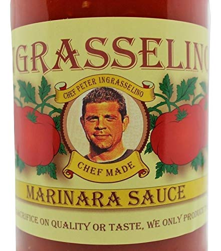 INGRASSELINO Roasted Garlic & Marinara Sauce combo, CHEF MADE, We Do Not Sacrifice On Quality Or Taste, We Only Produce The Best! (24 oz)
