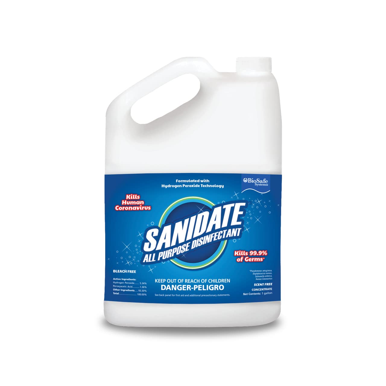SaniDate® All Purpose Disinfectant, 1 Gallon, unscented