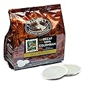 Baronet Coffee Pods [DECAF Colombian -54 Pods] Single Cup Use Like Senseo - 3 Bags of 18 Single Serve 8 Gram, Regular Strength, Medium Roast [DECAF