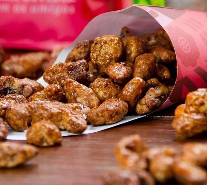 Magic Bavarian Cinnamon Roasted Cashews, 9 Oz - Sweet, Gluten-Free, Vegan Nuts, Made in the USA