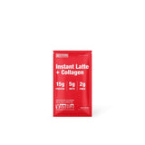 Strong Coffee Co. Vanilla Instant Latte Travel Pack | Organic Coffee with 15g Collagen Protein | Lion’s Mane & L-Theanine | Nootropic Instant Coffee |