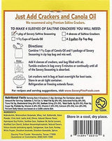 The Savory Party Cracker Seasoning No Bake, Sour Cream & Onion, 1.4 Ounce (Pack of 1)