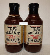 Trader Joe’s TJ’s Organic Kansas City Style BBQ Sauce 18oz 510g (Two Bottles)