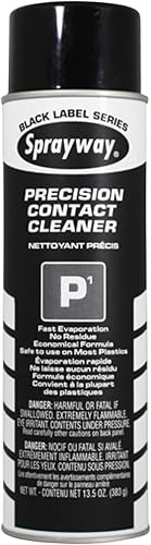 Sprayway SW293 P1 Precision Contact Cleaner, 13.5oz