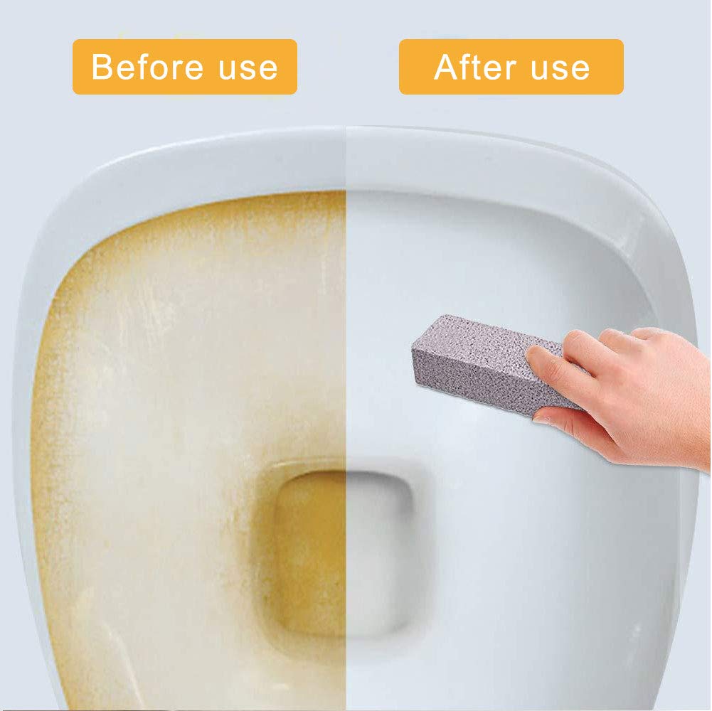 Carkio 8PCS Pumice Stones for Cleaning, Pumice Stick Cleaner for Removing Toilet Bowl Ring,Bath, Kitchen,Swimming Pool,Ceramic Tile Cleaning
