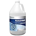 Flo-Kem 5195 Flo-Zyme Commercial Bio-Enzyme Drain Opener/Deoderizer with Pleasant Scent, 1 Gallon Bottle, Milky White
